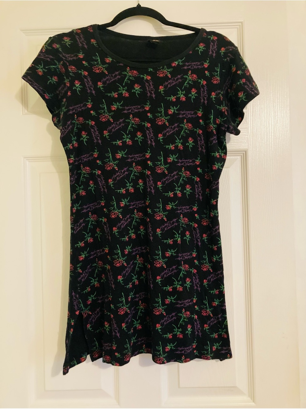 Harley Davidson Roses Mini Dress
